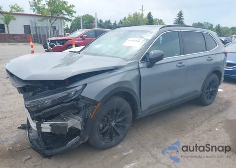 2023 Honda Cr-V Hybrid Sport z USA, uszkodzony, nr VIN 7FARS6H5XPE030496